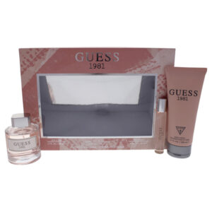 GUESS 1981 VON GUESS FÜR DAMEN - 3 - TEILIGES GESCHENKSET