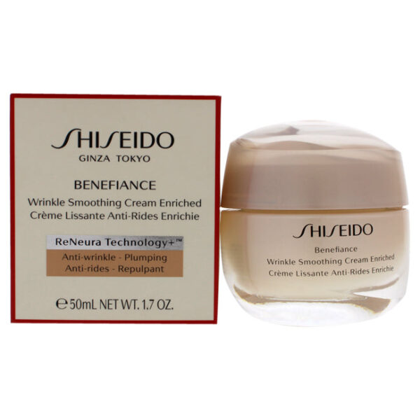 BENEFIANCE WRINKLE SMOOTHING CREAM ENRICHED VON SHISEIDO FÜR UNISEX - 1.7 OZ CREME