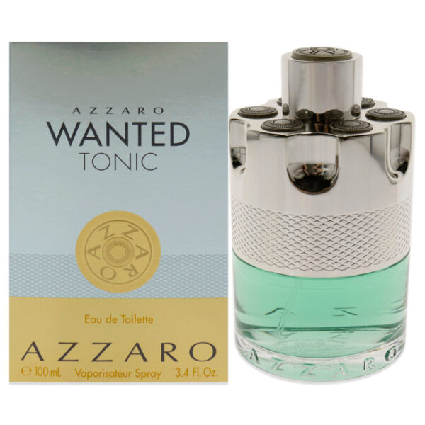 WANTED TONIC EAU DE TOILETTE SPRAY FÜR HERREN VON AZZARO 100 ML