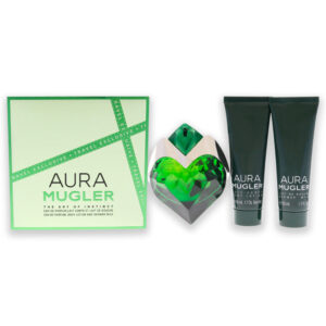 AURA MUGLER VON THIERRY MUGLER FÜR DAMEN - 3 - TEILIGES GESCHENKSET