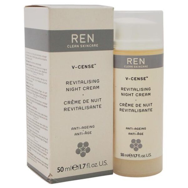 V - CENSE REVITALISIERENDE NACHTCREME VON REN FÜR UNISEX - 1.7 OZ CREME