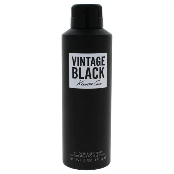 VINTAGE BLACK BODY SPRAY FÜR MÄNNER VON KENNETH COLE 177 ML