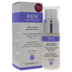 BLEIBEN SIE JUNG UND SCHÖN - INSTANT BRIGHTENING BEAUTY SHOT EYE LIFT VON REN FÜR FRAUEN - 0.5 OZ SERUM